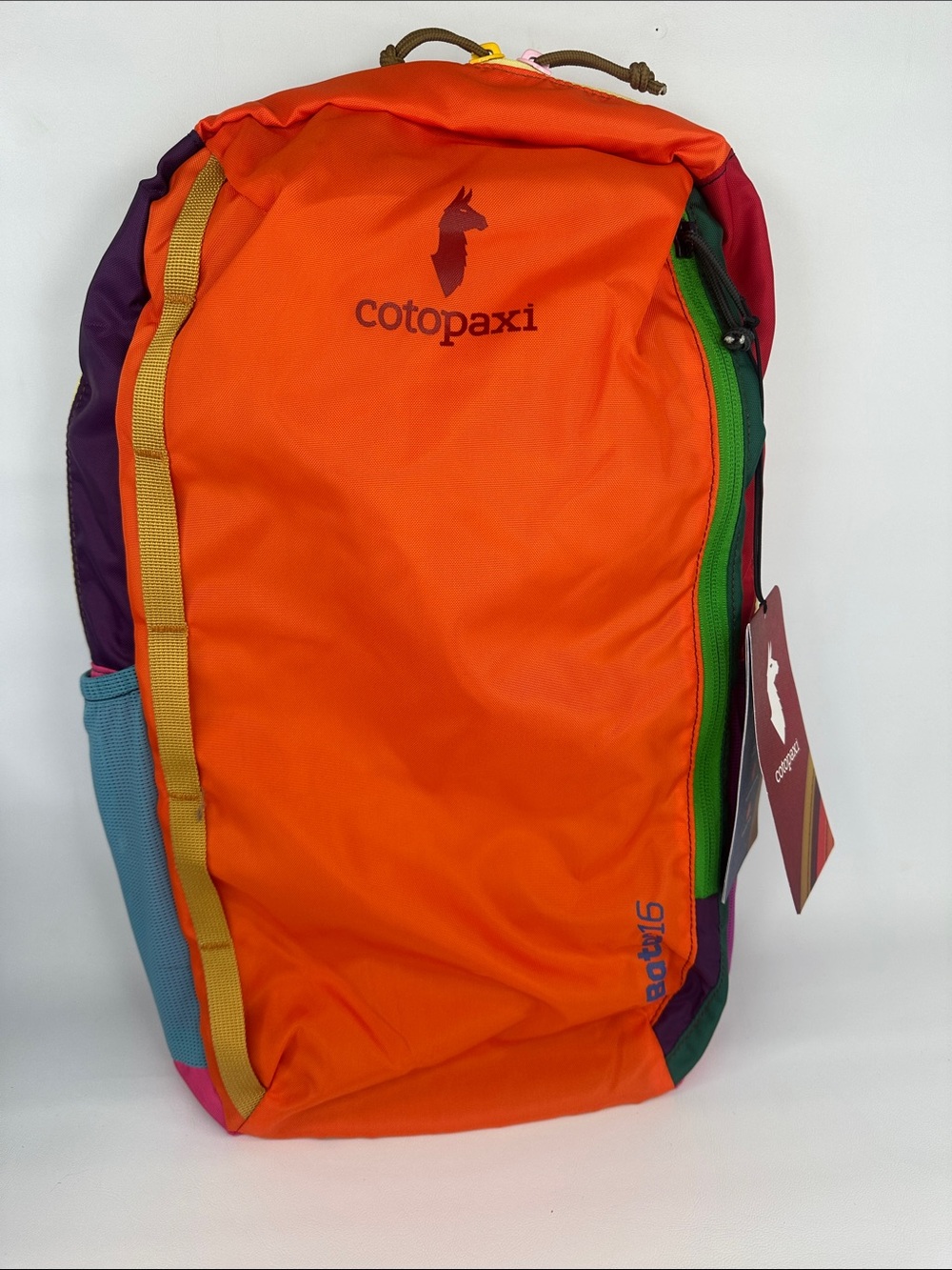 Cotopaxi Batac Del Día 16L Backpack One-of-a-Kind Multicolor Lightweight Daypack